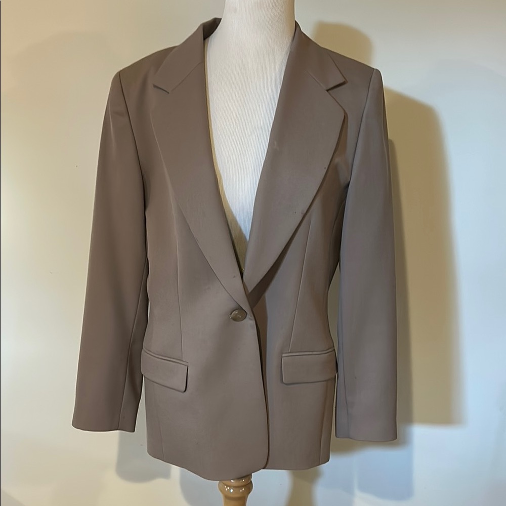 Vintage Pendleton Classic Tan Women's Blazer Size 10/Medium
